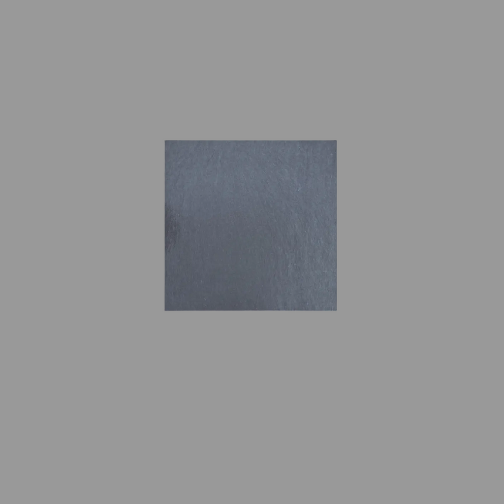 A square slate fridge magnet.